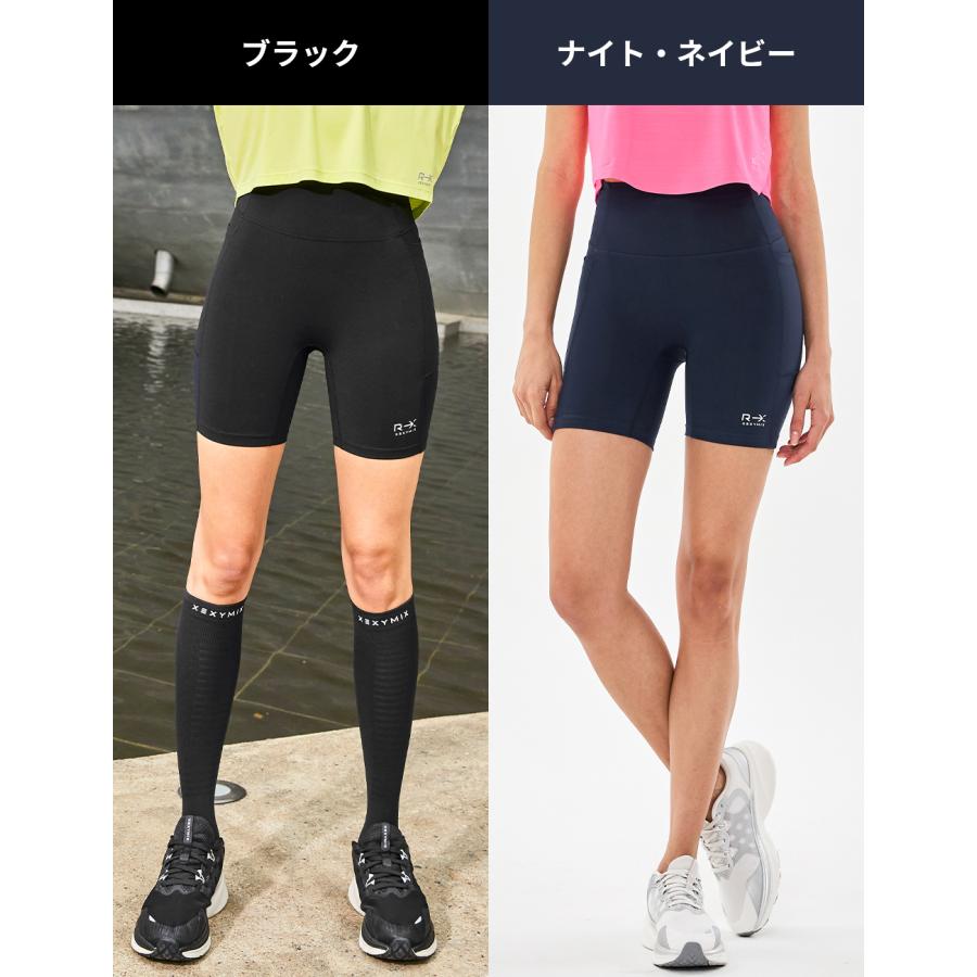 XEXYMIX（ゼクシィミックス） ヨガウェア ショートレギンス 3.5分丈