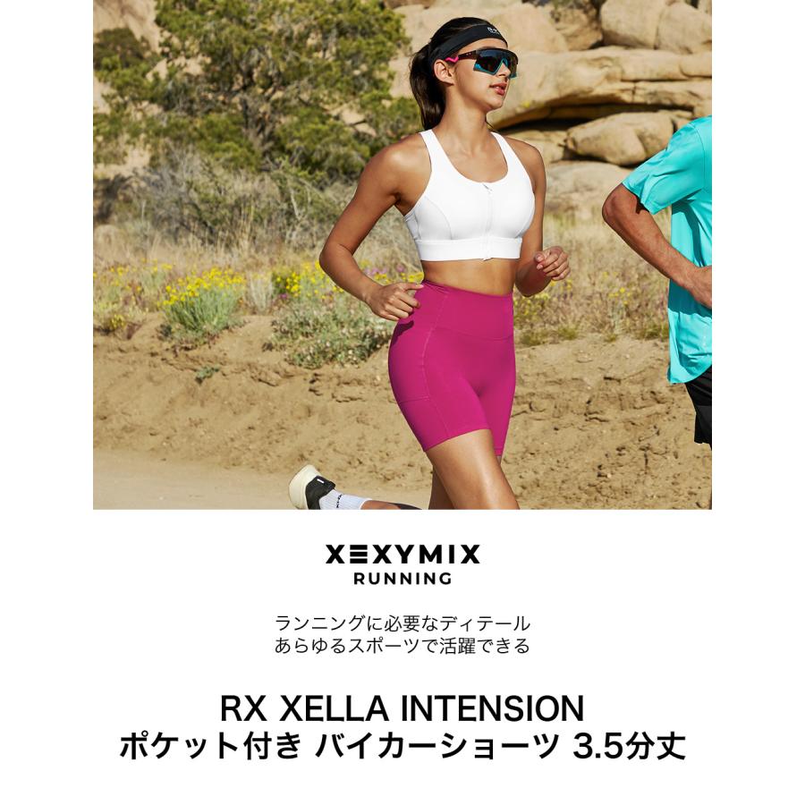 XEXYMIX（ゼクシィミックス） ヨガウェア ショートレギンス 3.5分丈