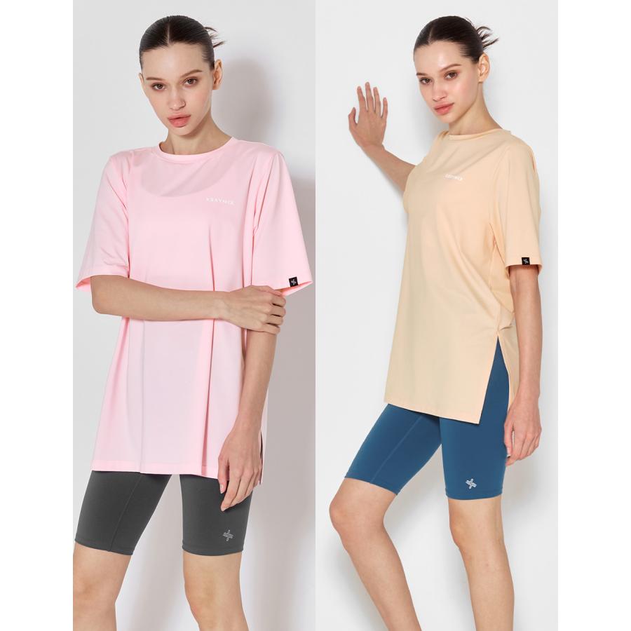 XEXYMIX（ゼクシィミックス） 半袖 Tシャツ ヨガウェア トップス ヨガ