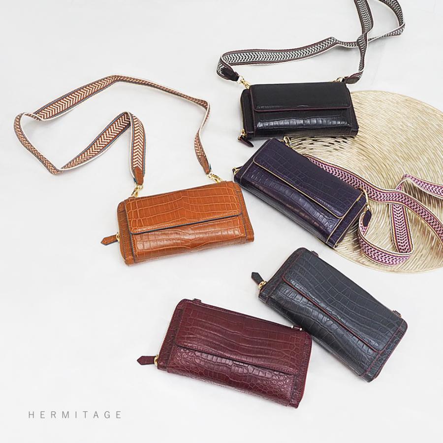 ショルダー財布 本物 クロコダイル 長財布 ポシェット ショルダー財布 本物 クロコダイル 長財布 ポシェット