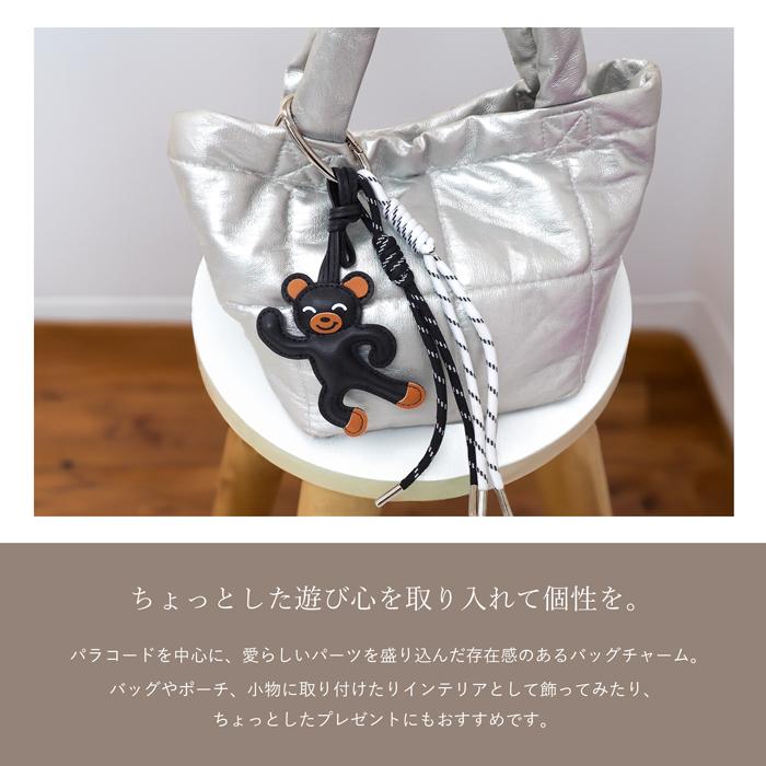 リアル熊の鼻キーホルダー カラビナ付き 🛎️人気の熊鈴再入荷