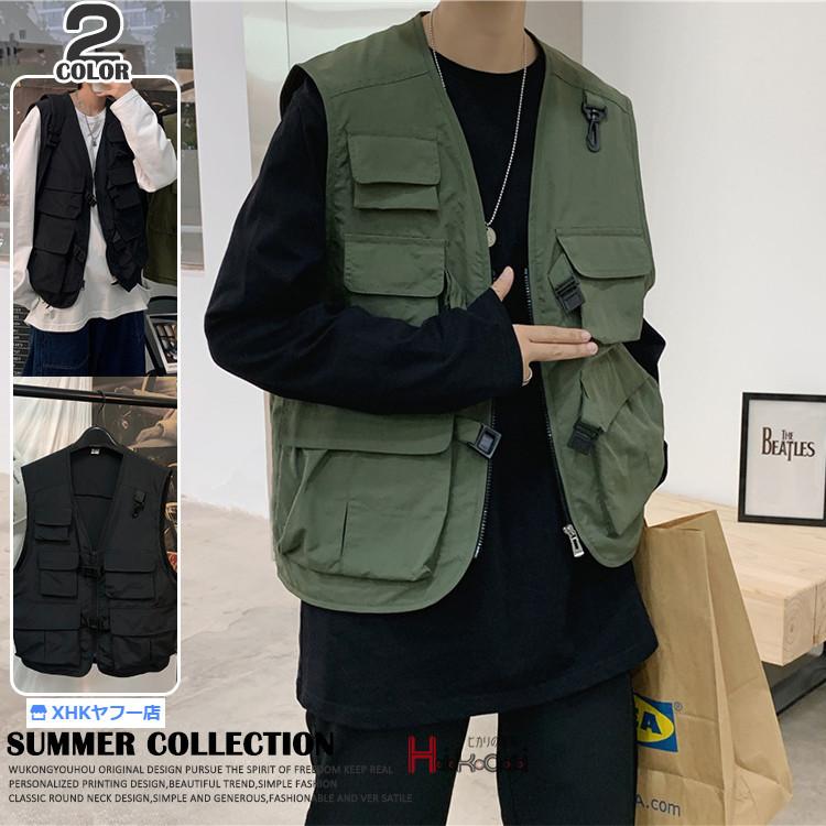 アウトドアベスト ベスト メンズ ミリタリーベスト 薄手 ジレ 戦術ベスト スポーツ 登山 釣り キャンプ 狩猟 父の日 プレゼント Xhk Xhkヤフー店 通販 Yahoo ショッピング