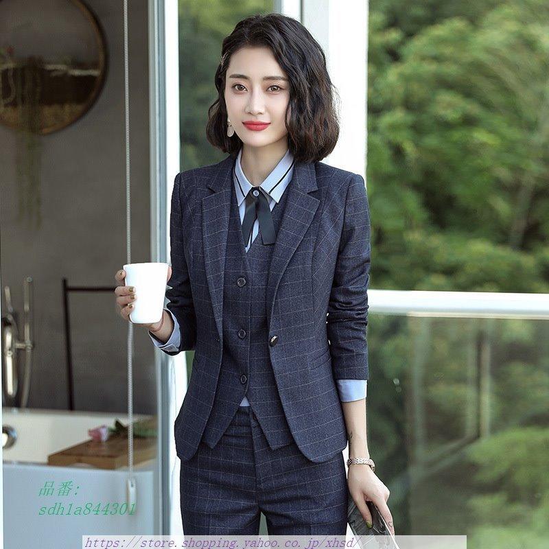 超 4点セット 期限セール 春秋冬 フォーマル 3色 パンツ 大きいサイズ シャツ 仕事 ジャケット パンツスーツ ビジネス 通勤 ベスト レディース 卒業式 Sdh1a 奇跡の花 通販 Yahoo ショッピング