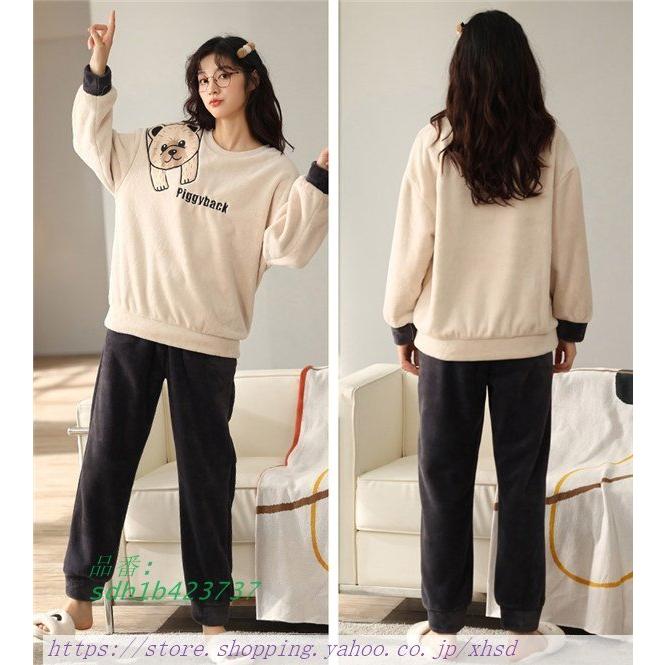 30 Off ペアパジャマ もこもこ 部屋着 あったか 寝巻き 冬 男女兼用 カップル ナイトウェア ルームウェア フ可愛い 着る毛布 パジャマ サイズ 女性xl Binghamtonhots Com