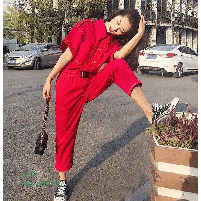 夏コーデ 着やせ 細見え 夏服 新作 カジュアル 夏 レディース オールインワン ワイドパンツ 大人可愛い コンビネゾン シンプル ロングパンツ ジャンプスーツ オールインワン 美品