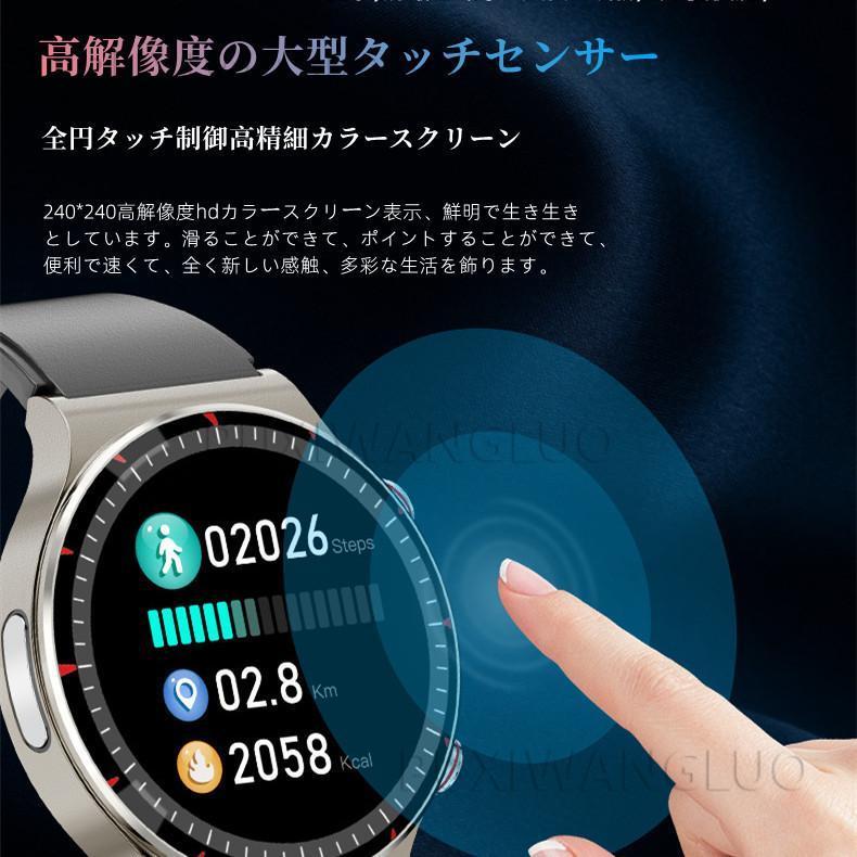 スマートウォッチ 心電図ECG＋PPG 真の血中酸素 高精度心拍数 体温測定 血圧測定 磁気充電 スマートブレスレット IP67防水 健康管理 LINE  敬老の日 :xhsd004:奇跡の花 - 通販 - Yahoo!ショッピング