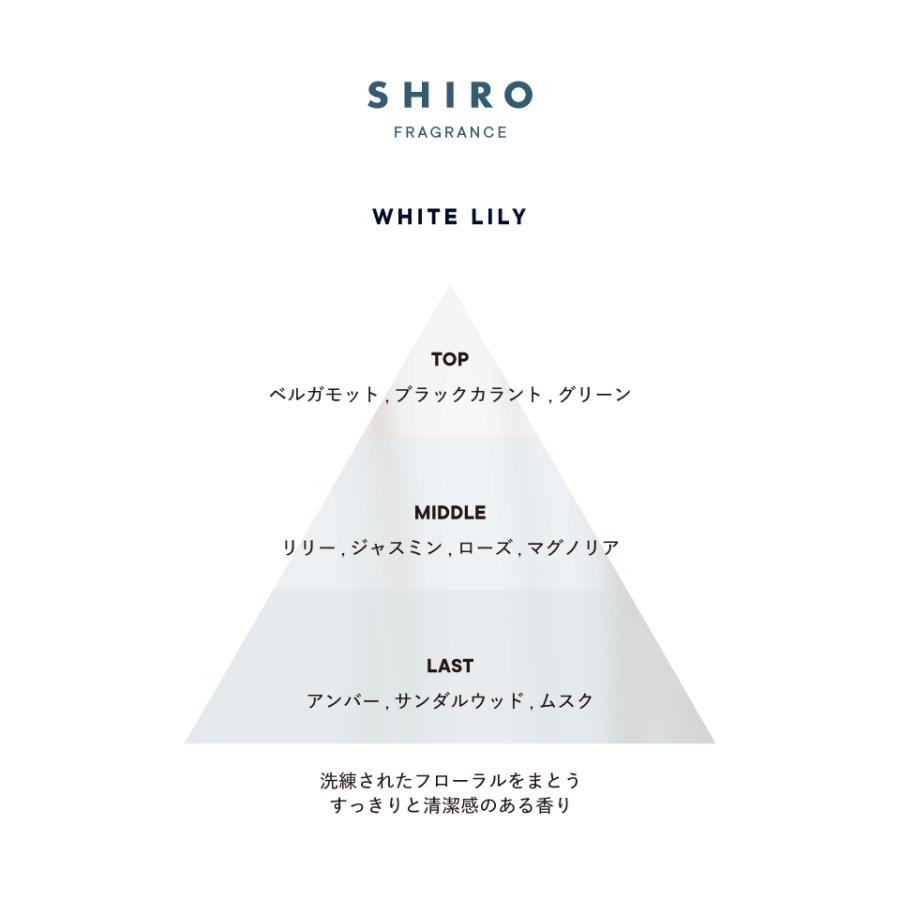 SHIRO シロ ホワイトリリー ボディコロン 100mL 正規品 透明感あふれる