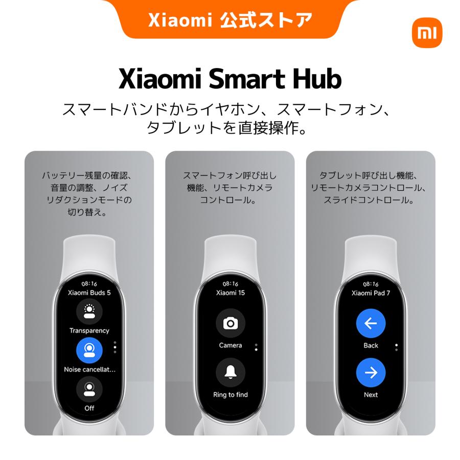 Xiaomi（シャオミ） Xiaomi Smart Band 10 スマートウォッチ 1.72
