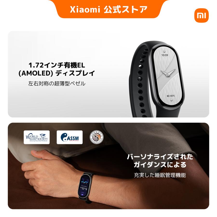 Xiaomi（シャオミ） Xiaomi Smart Band 10 スマートウォッチ 1.72