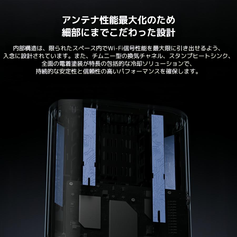 Xiaomi（シャオミ） メッシュシステム BE3600 Pro ルーター Wi-Fi 7