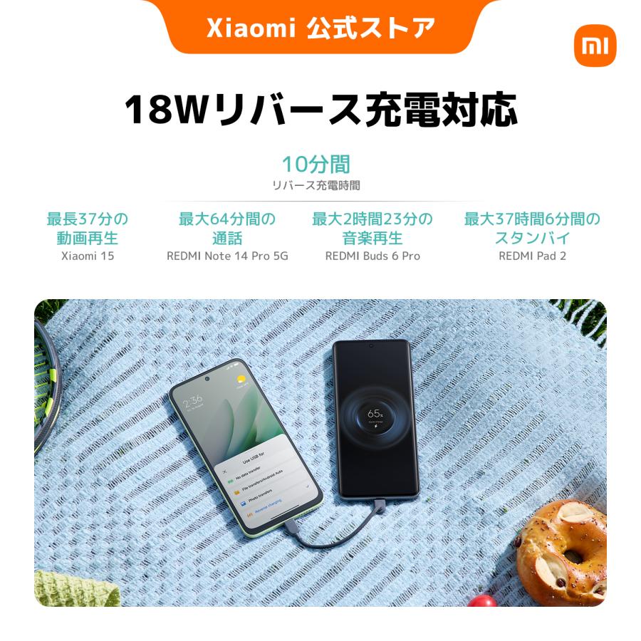 Xiaomi（シャオミ） REDMI 15 5G 8+256GB スマートフォン 7000mAh大