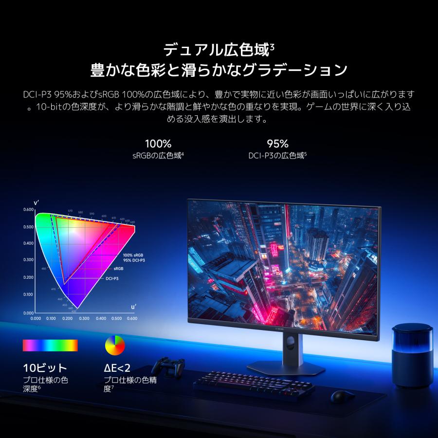 Xiaomi ゲーミングモニター G27Qi 2026 Gaming Monitor ディスプレイ