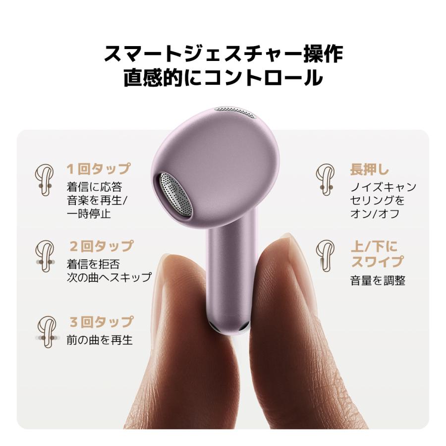 Xiaomi Buds 6 ワイヤレスイヤホン ノイキャン 羽のような軽量設計