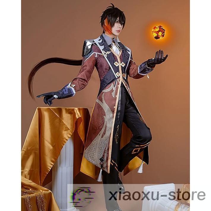 原神 コスプレ 鍾離 衣装 ※ウィッグ 靴 追加可 : 小煦商店 原神 コスプレ 鍾離 衣装 ※ウィッグ 靴 追加可 : 小煦商店