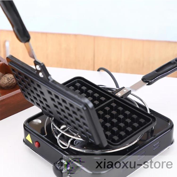 ふっ素加工 アウトドア ワッフルメーカー ハート型ワッフル ふっ素加工 アウトドア ワッフルメーカー ハート型ワッフル