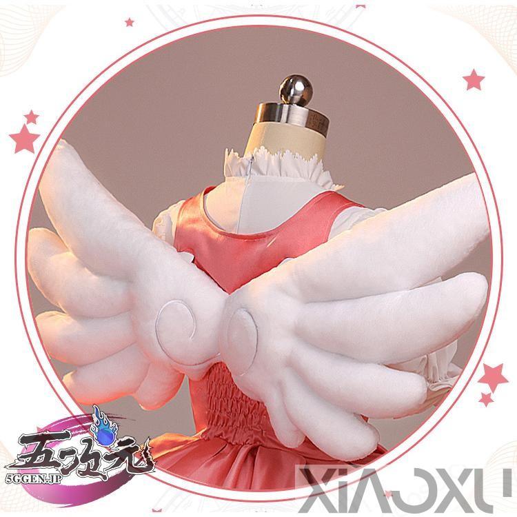 三分妄想 カードキャプターさくら コスプレ 木之本桜 紅白戦闘服 三分妄想 カードキャプターさくら コスプレ 木之本桜 紅白戦闘服