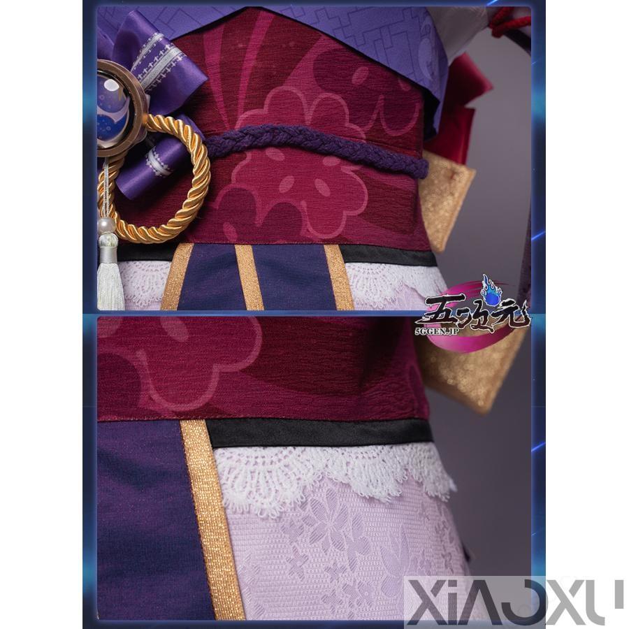 Uwowo 原神 コスプレ 雷電将軍 衣装 ※ウィッグ 靴 武器 追加可 Uwowo 原神 コスプレ 雷電将軍 衣装 ※ウィッグ 靴 武器 追加可