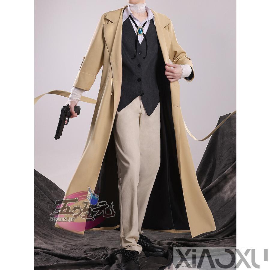 三分妄想 文豪ストレイドッグス コスプレ 太宰治 衣装 ※ウィッグ 三分妄想 文豪ストレイドッグス コスプレ 太宰治 衣装 ※ウィッグ