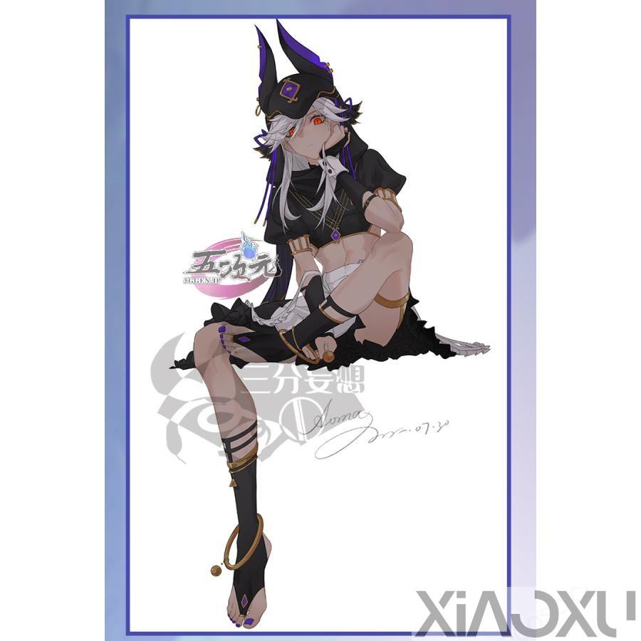 三分妄想 原神 コスプレ セノ メイド服 衣装 ※ウィッグ 追加可能 三分妄想 原神 コスプレ セノ メイド服 衣装 ※ウィッグ 追加可能