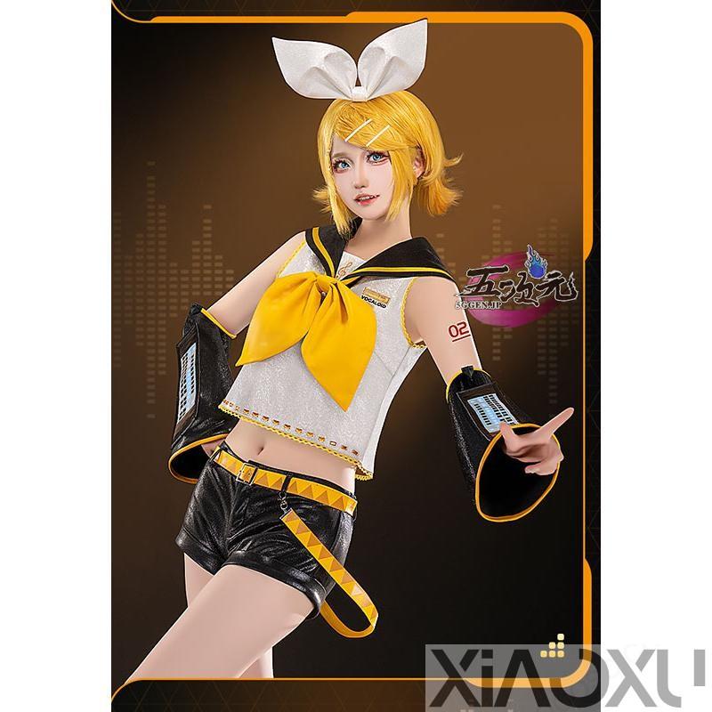 初獣猫 ボーカロイド 鏡音リン・レン コスチューム 通常V 初獣猫 ボーカロイド 鏡音リン・レン コスチューム 通常V