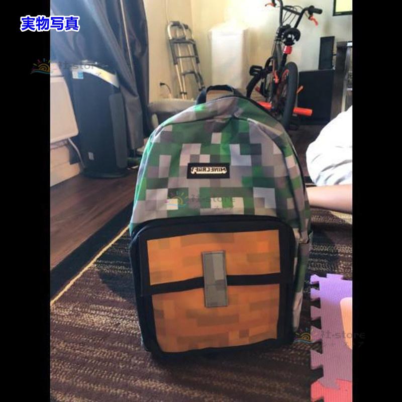 Minecraft マインクラフト リュックサック クリーパー キッズ用 子供用バックパック マイクラ ゲーム キャラクターグッズ