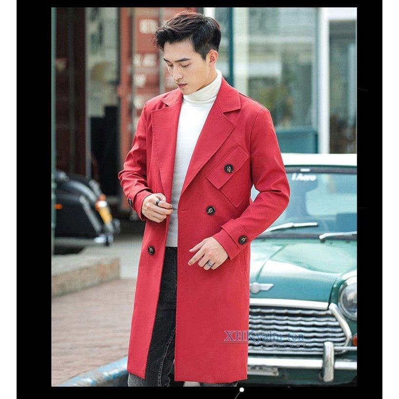 特価商品 ダブルコート メンズ 紳士服 細身 アウター チェスターコート 無地 秋冬 ビジネスコート トレンチコート トレンチコート 色 オリーブ Demolition Training