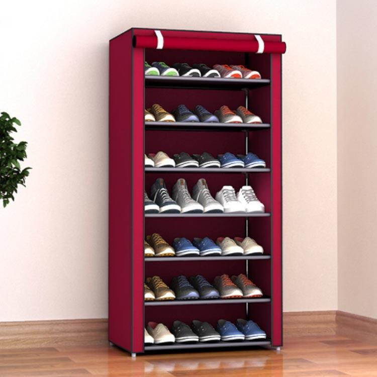 下駄箱 4層 シューズラ 玄関収納 ひとり暮らしスリムタイプ 靴収納