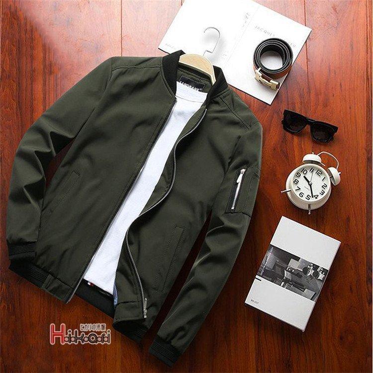 激安通販 爆売中 Ma 1 薄手 春秋 ジャンパー アウター スタジアムジャンパー 50代 40代 スタジャン メンズ ミリタリージャケット モッズ ミリタリージャケット サイズ L 日本サイズs相当 Power E Ru