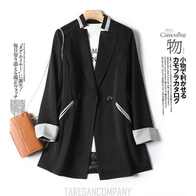 スーツ レディース テーラードジャケット 30代 40代 スーツジャケット 黒 ジャケット ひとつボタン フォーマルスーツ カジュアル ビジネス 上着 卒業式 入学式 ダッフルコート サイズ L Www Bollywoodpapa Com