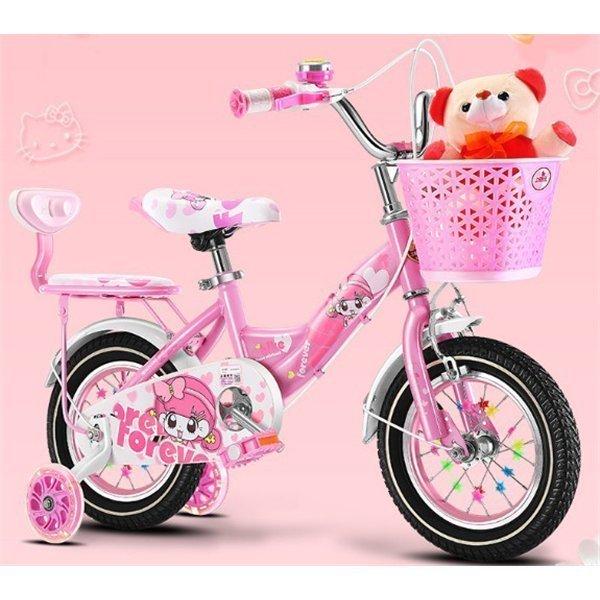 子供用 自転車 アウトレット 女の子 可愛い ピンク 赤 16インチ 補助輪 