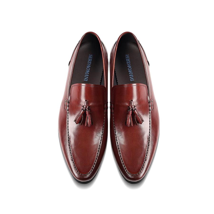 未使用級【FRATELLI ROSSETTI】タッセルローファー(24.5)2E 新品同様【FRATELLI ROSSETTI】タッセルローファー(24.5)2E 靴