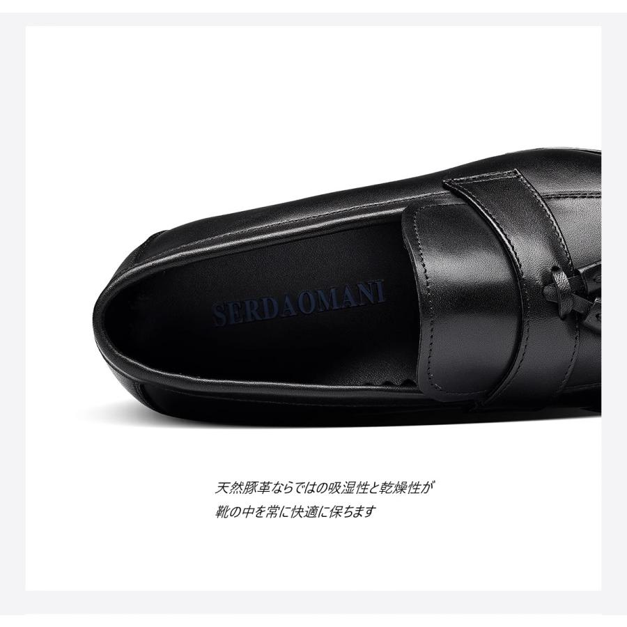 美品・未使用・新品 REGAL ブラック ウイングタッセルスリッポン 26cm REGAL 【REGAL SHOES ORIGINAL 店舗限定販売商品 】ウイング