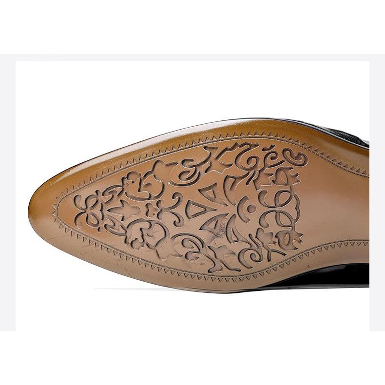 つぶあん NEW♪ 定番 メンズビジネスシューズ プレーントゥ♪天然牛革