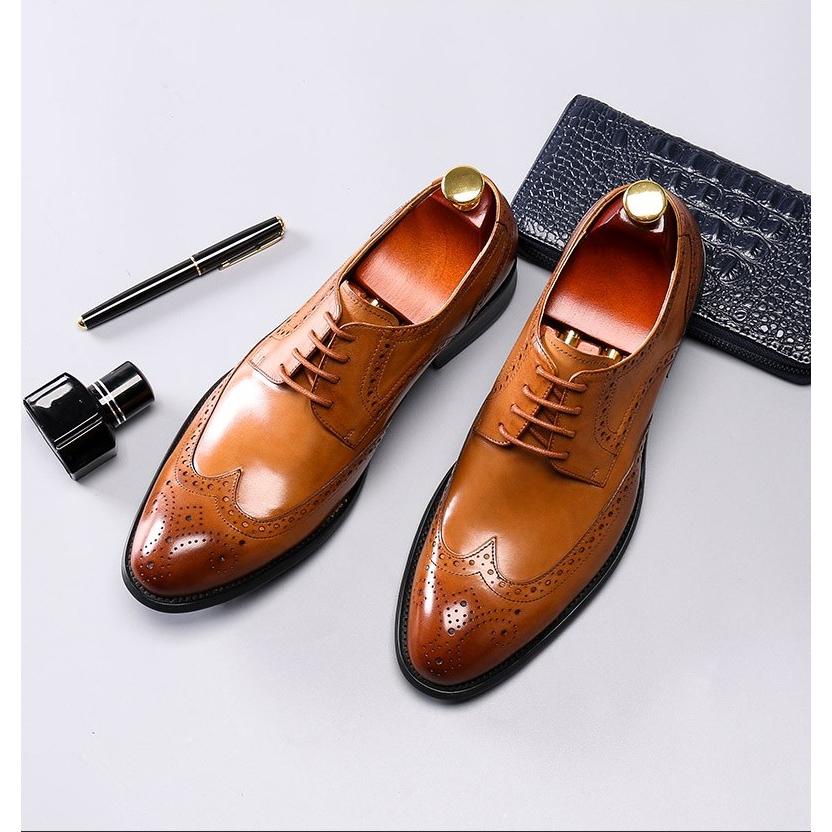 新品　ユニオンインペリアル　ビジネスシューズ　8EE ウイングチップ 新品 ユニオンインペリアル ビジネスシューズ 8EE ウイングチップ