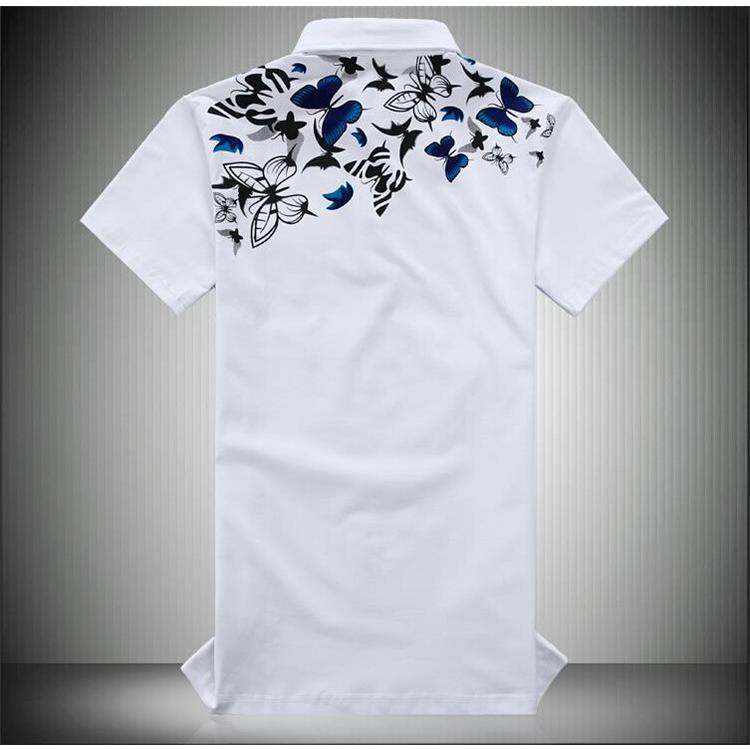 ポロシャツ Tシャツ メンズ 夏 半袖 トップス コットン カットソー お