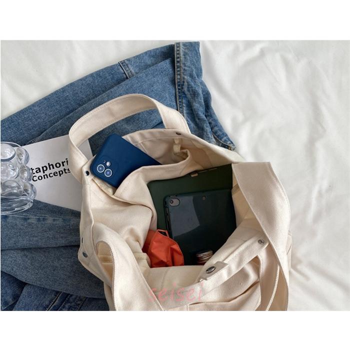 トートバッグ レディース キャンバス キャンバス地 帆布 大きい