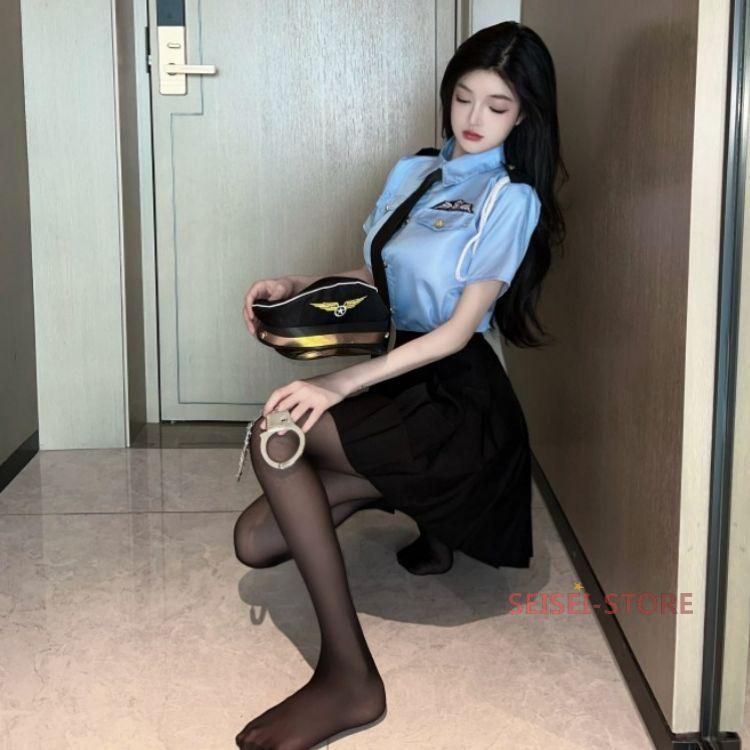 ハロウィン衣装 大人用 女性用 ポリスマン コスプレ 警察官