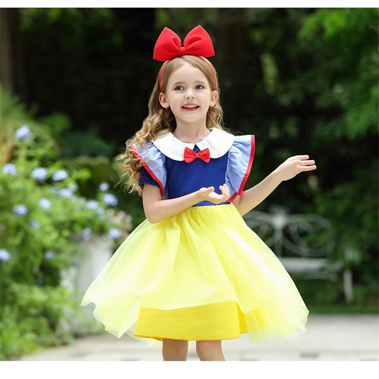 コスプレ キャラクター衣装 プリンセスドレス 白雪姫 スノーホワイト