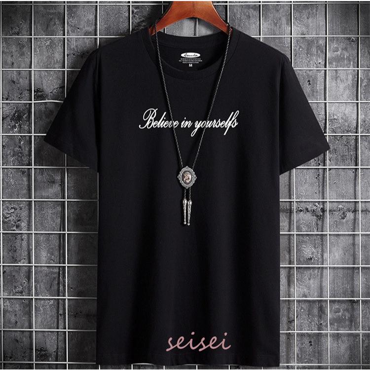 Tシャツ メンズ 半袖 シンプル 大きいサイズ お兄系 クルーネック