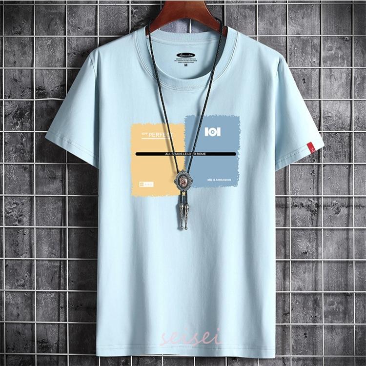 Tシャツ メンズ 半袖 シンプル 大きいサイズ お兄系 クルーネック