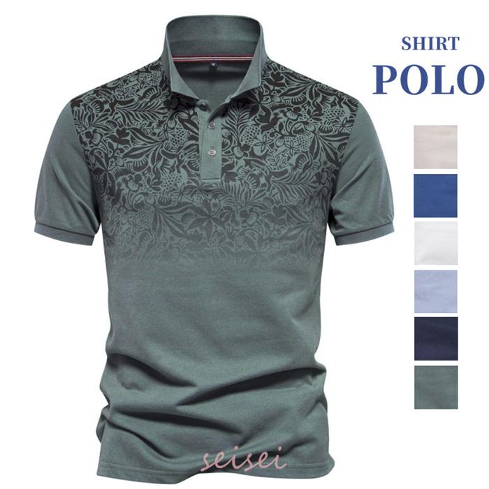 ポロシャツ メンズ 夏 半袖 ゴルフ POLOシャツ ゴルフシャツ 切り替え