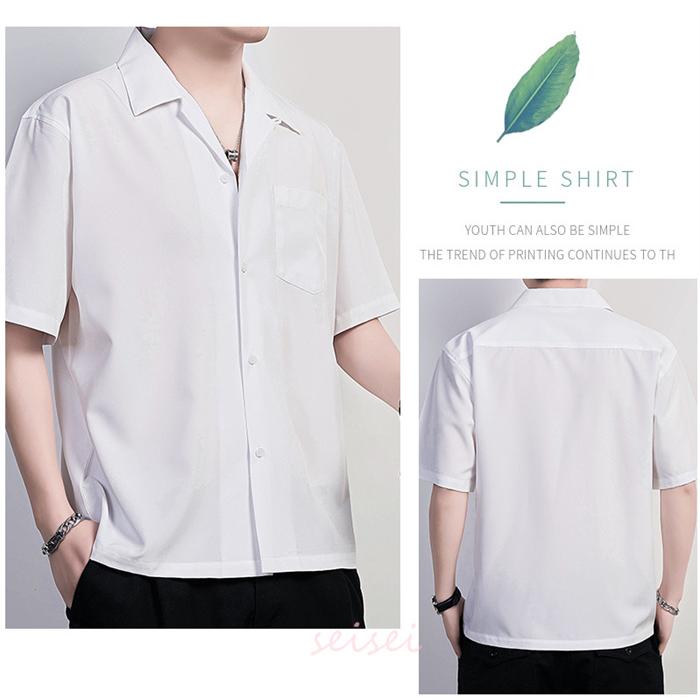 美品　半袖シャツ　開衿　メンズ　GLADHAND 夏 cari25-13_s.jpg