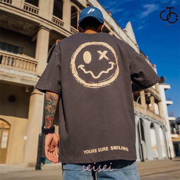 Tシャツ メンズ 半袖 シンプル 新作 お兄系 クルーネック 涼しい