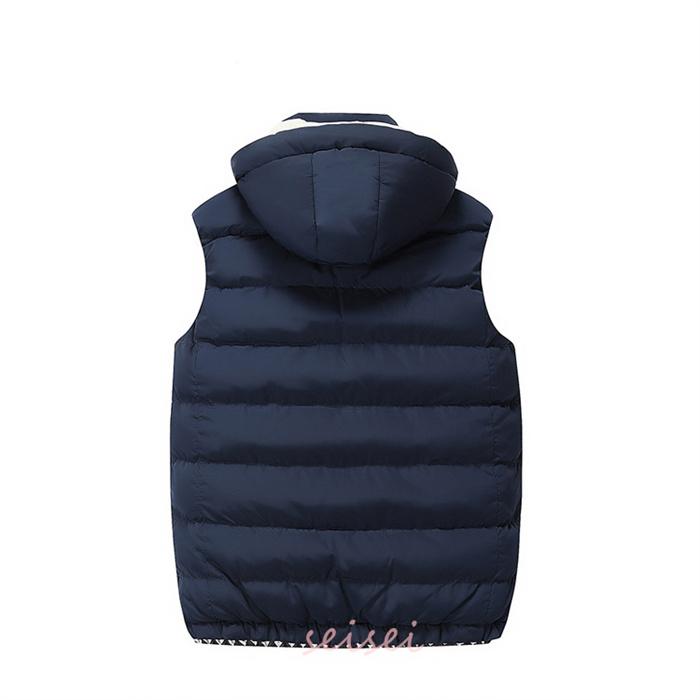 ダウンベスト メンズ 秋冬 男女兼用べスト フード付き キルティング