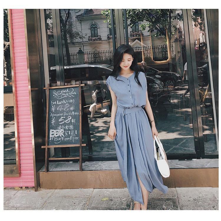 未使用✨フォクシー 半袖ワンピース Aライン 19年 エスプレッソ 40 ワンピース レディース 夏 40代 ロング きれいめ マキシワンピース A