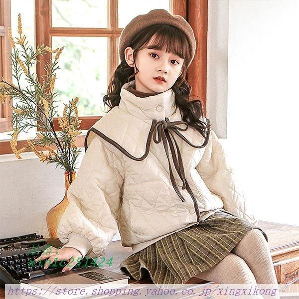 ジャケット 中学生 冬 リボン 上着 女の子 コート 子供服 キルティングジャケット ジャンパー レディース 女子 冬服 小学生 可愛い シンプル 海外子供服 秋 洋風 ワンピース チュニック 超安い Yuca Com Br