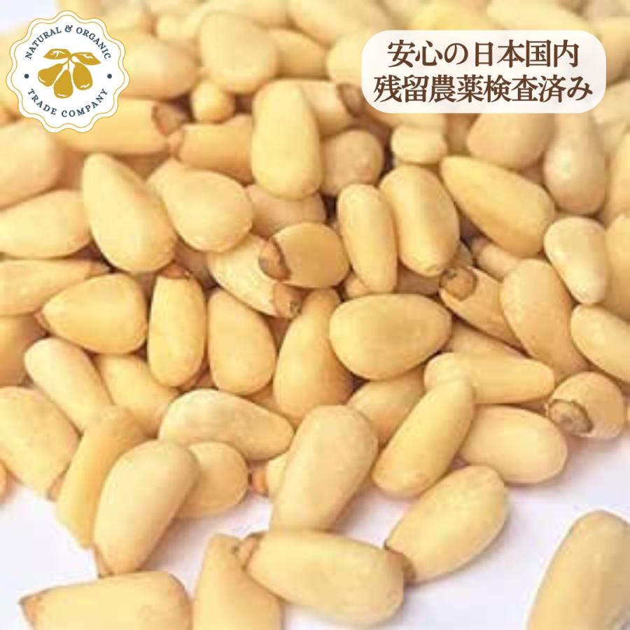 松の実 100g 無農薬 オーガニック 認証原料 USDA 海外有機 無塩 無添加 生 送料無料 もりひさ屋 | もりひさ屋