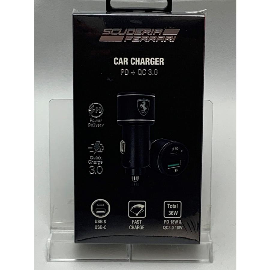Ferrari 【DC充電器】Ferrari公式ライセンス品 合計出力36W