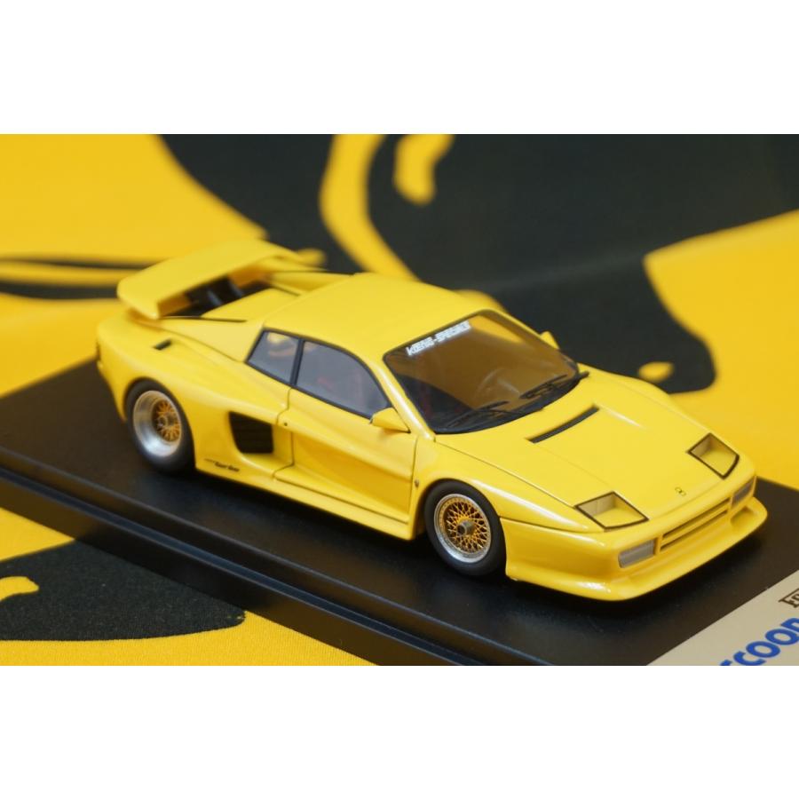 Ferrari 【1/43】Ferrari Testarossa Koenig 1985 Yellow【BBR Ferrari 【1/43】Ferrari Testarossa Koenig 1985 Yellow【BBR