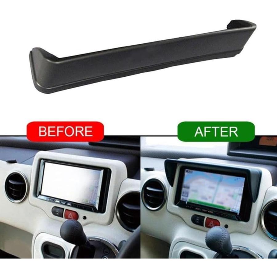 カーナビ用 サンバイザー 8/8.6インチ 車用アンチグレアGPSサン